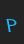 P Aquaduct Reverse Italic font 