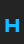 H Bionic Type Expanded Bold font 