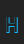 h Bionic Type Shadow font 