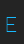 E Lane - Narrow font 
