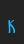 K SwingSet BB font 