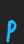 p Pea Friend font 